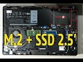 Dell Latitude E5570 - M.2 + SSD 2.5'