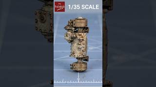 Painting Miniart 1/35 T-55 gearbox #miniature #modelling #militarymodel