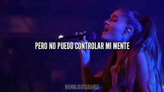 Ariana Grande - Thinking Bout you  (Live) (Traducida al Español)