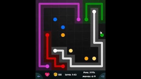 FLOW GAME ON FACEBOOK - LEVEL 142 BASIC PACK