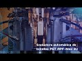 Máquina Sopladora Automática | APF-Max 3U | 5400 BPH (0,1–10 L) – Producción de Botellas PET