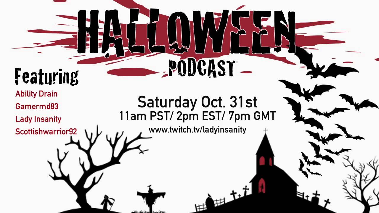 Halloween Podcast Announcement (EDITED)! YouTube