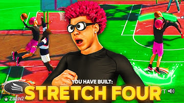 CONTACT DUNKS on my STRETCH FOUR build are just too easy on nba 2k21...