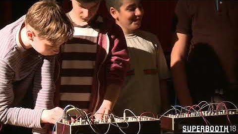 Gammons Modular Synthesizer Ensemble @SUPERBOOTH18