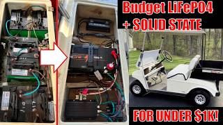 84 Club Car DS Lithium & Solid State Conversion for Under $1000