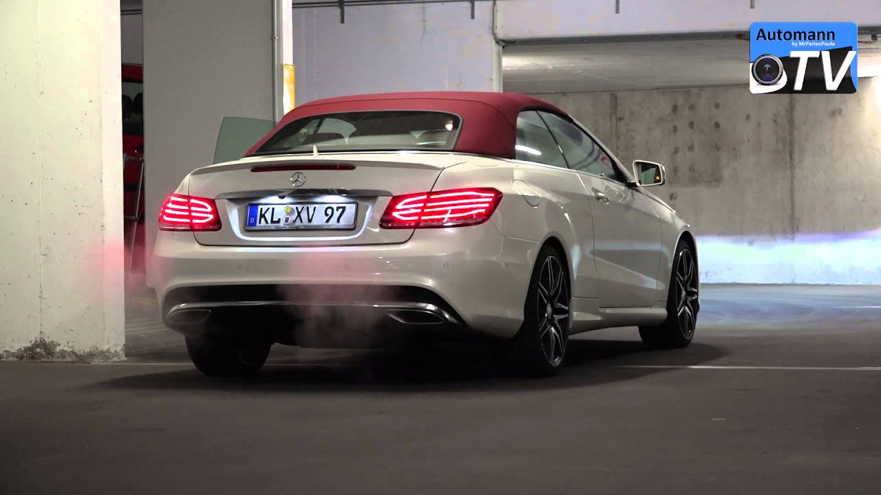 2015 Mercedes E 500 Cabrio 407hp Pure Sound 1080p Youtube