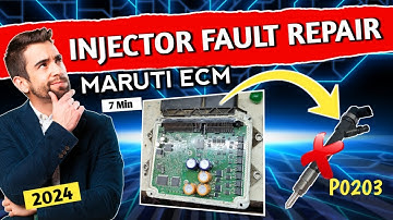 ECM Injector Fault Repair Magneti marelli J10 / J20 Maruti S cross swift ECM How to repair ECM Fault