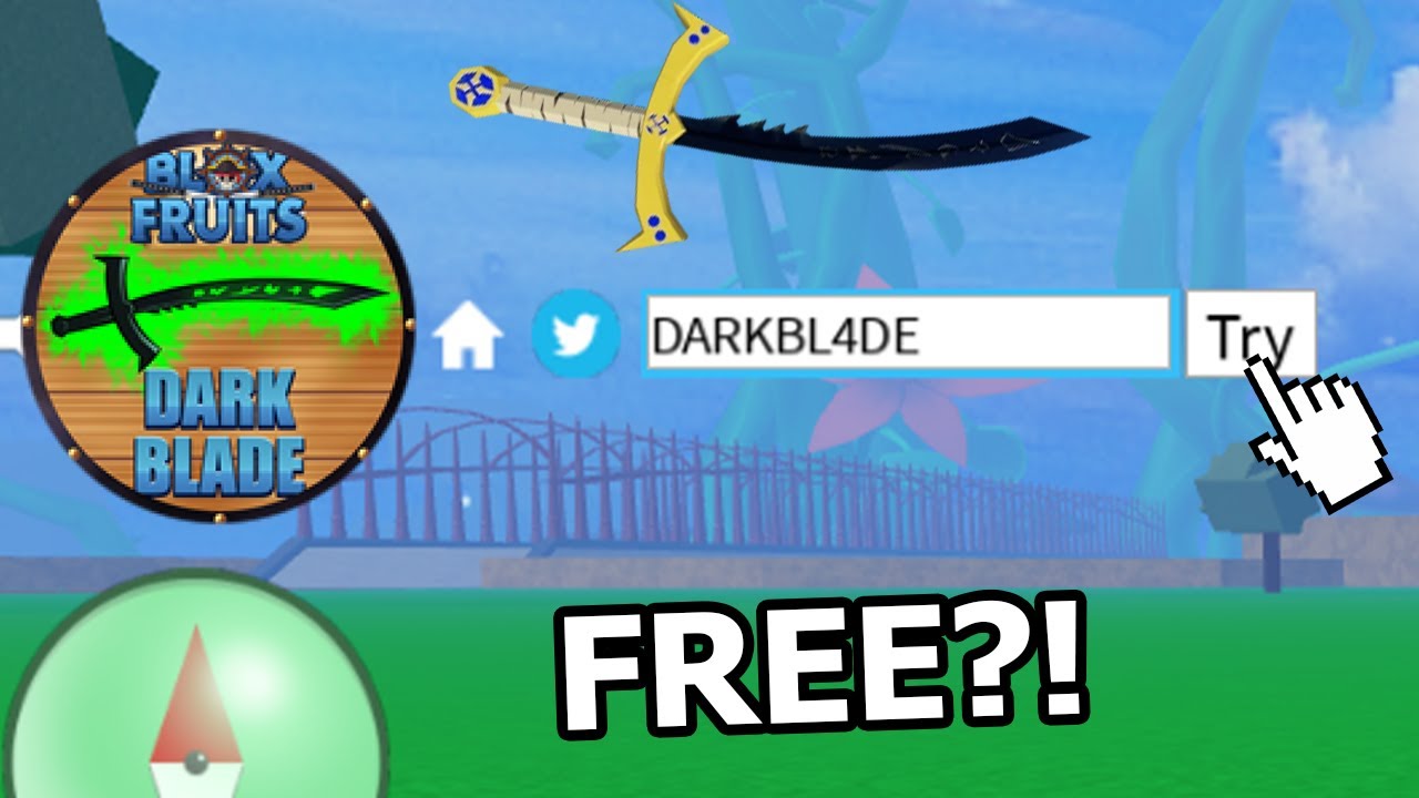 How To Get DARK BLADE For FREE In Blox Fruits!