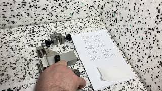 ISO 12625 and ASTM D829 - Wet Bath Tissue Fixture for Tensile Testing Toilet Paper