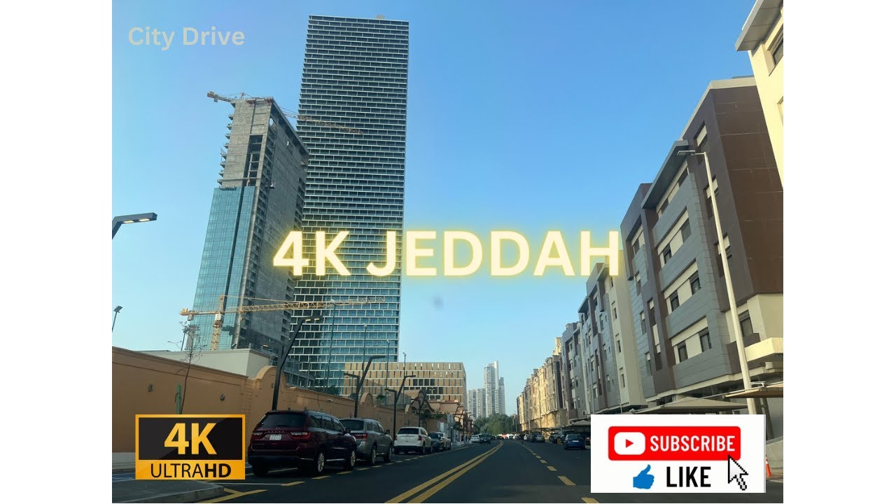 4K #Jeddah Drive|A Morning Tour | Amazing View|#ksa|Vlog17
