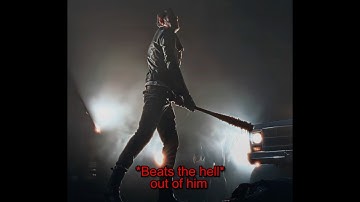 Negan kills Glenn / The Walking Dead / S7E01 / #neganedit #thewalkingdead #negantwd #twd #shorts