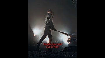 Negan kills Glenn / The Walking Dead / S7E01 / #neganedit #thewalkingdead #negantwd #twd #shorts