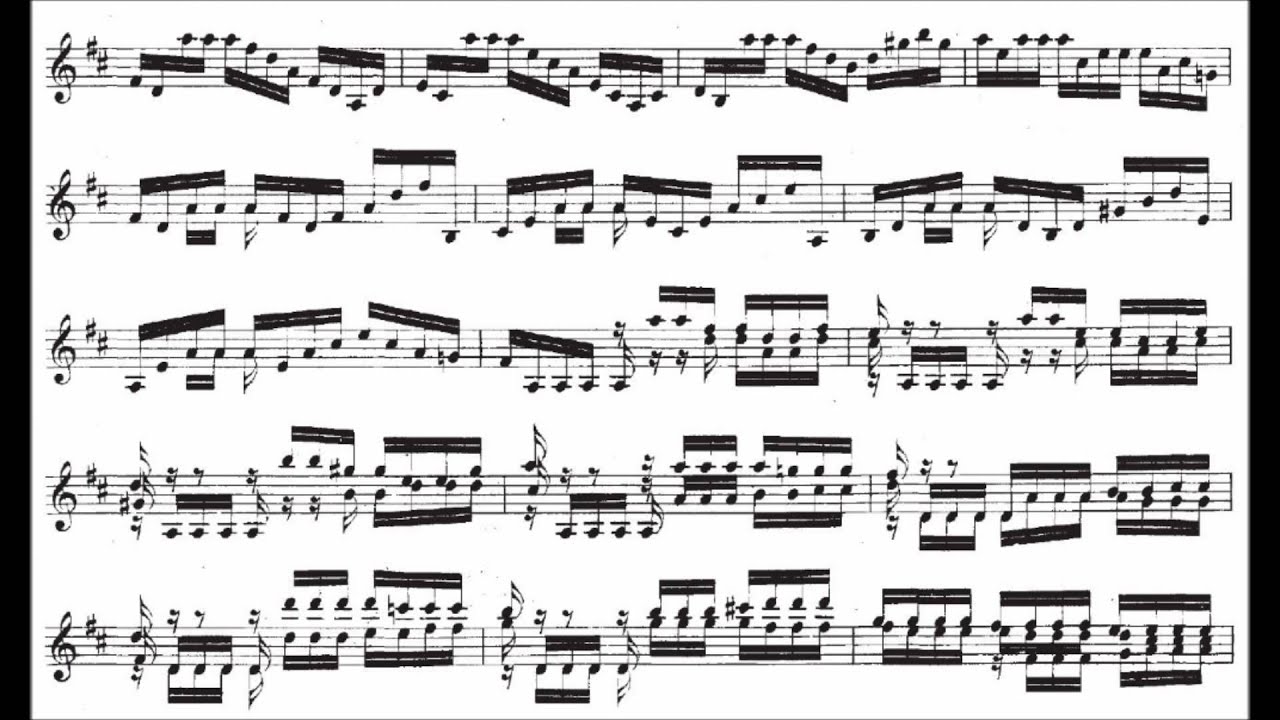 Bach Chaconne BWV 1004 Paul Palmer Guitar YouTube