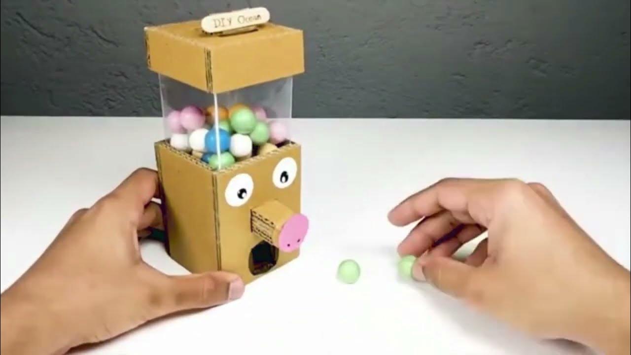 Comment Faire Un Distributeur De Bonbon Video Comment fabriquer un Distributeur de Bonbons ! كيفية صنع موزع حلوى في