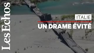 Un pont s’effondre en Italie, sans faire de victime