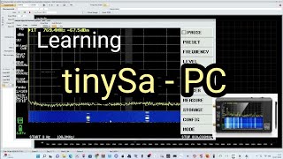 LEARNING - UltraTiny Spectrum Analyzer -CONNECT TO PC