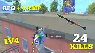 24 KILLS  SOLO VS SQUAD FULL GAMEPLAY  PUBG MOBILE LITE BGMI LITE