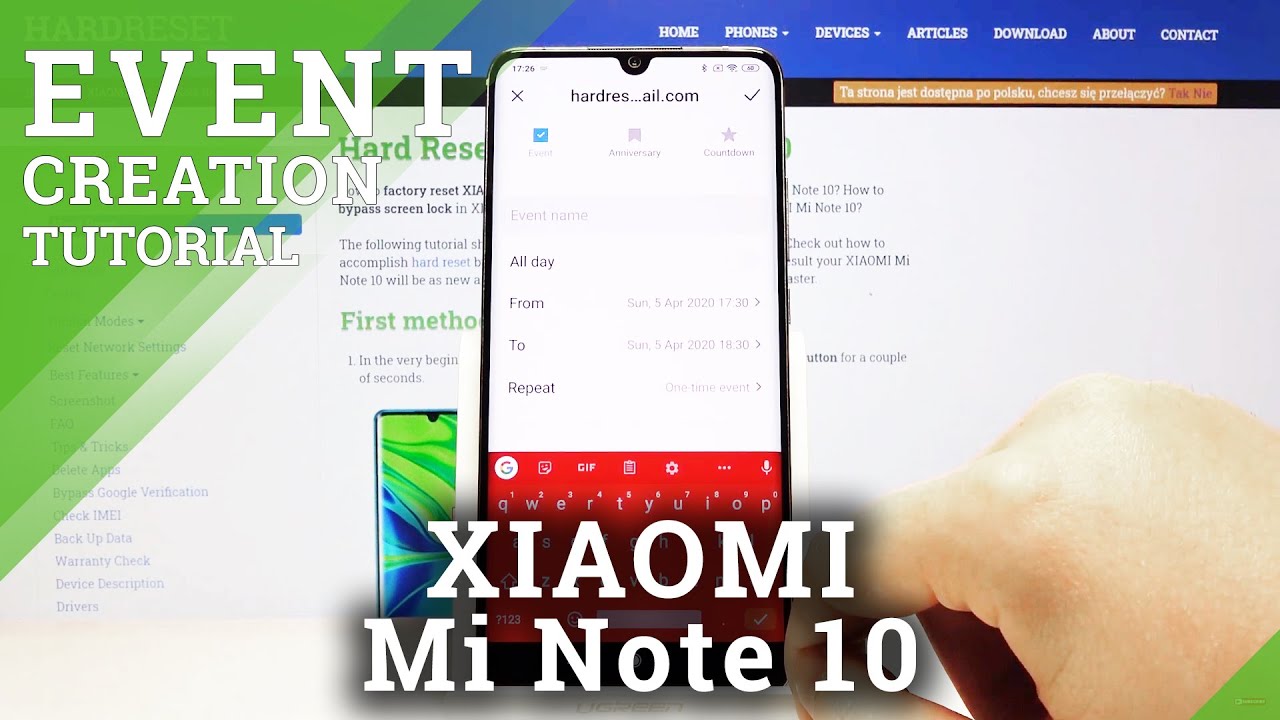 Xiaomi Mi Note 10 Pro How To Add Event To Calendar YouTube xiaomi-mi-note-10-pro-how-to-add-event-to-calendar-youtube