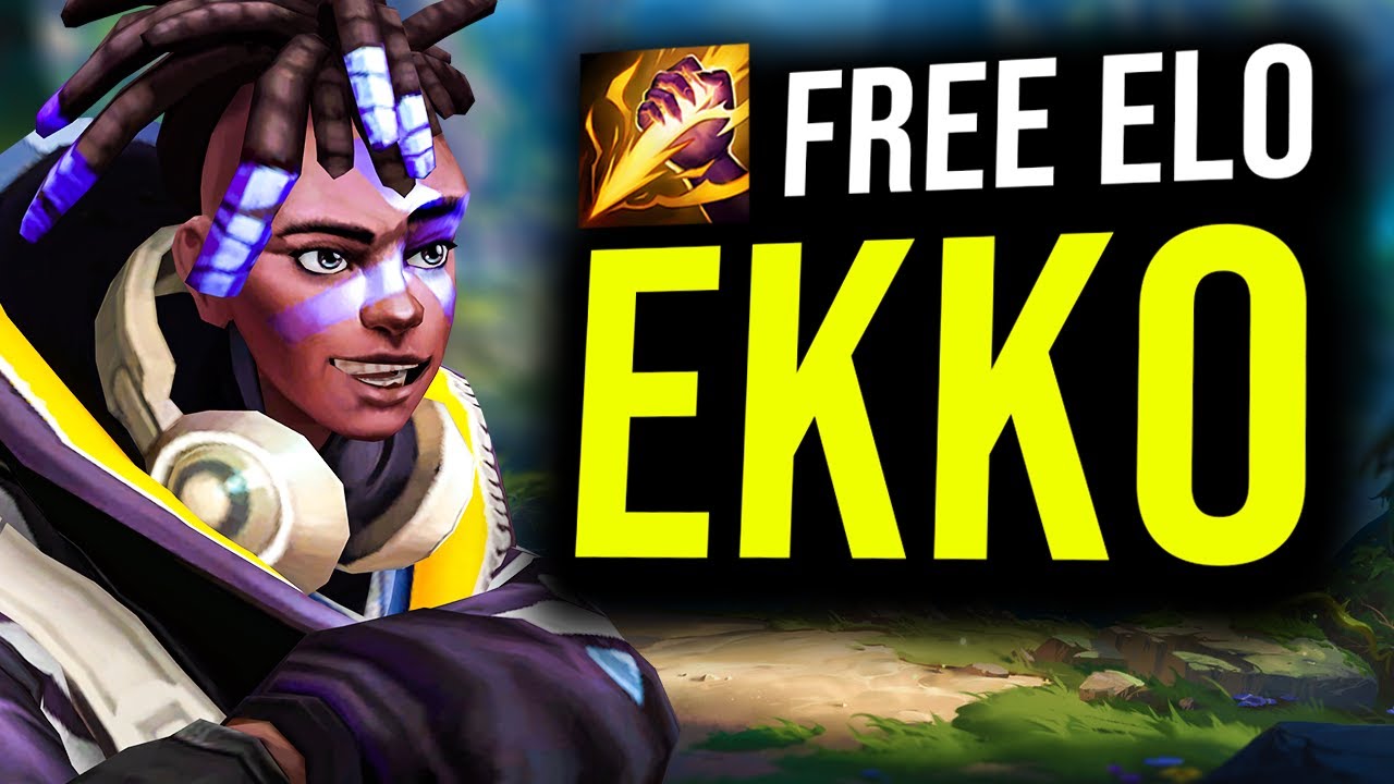 Pourquoi EKKO est S+ en JUNGLE à BAS ELO? (tuto ekko S16)