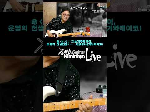 命くれない(이노치쿠레나이, 운명의 천생연분) - 瀬川瑛子(세가와에이코) 추억의 옛노래, 김인효기타연주 // <strong>Kiminhyo</strong> Guitar_#shorts