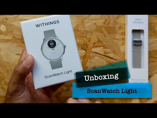 Withings Scanwatch Light - 37mm Black – The Magpie