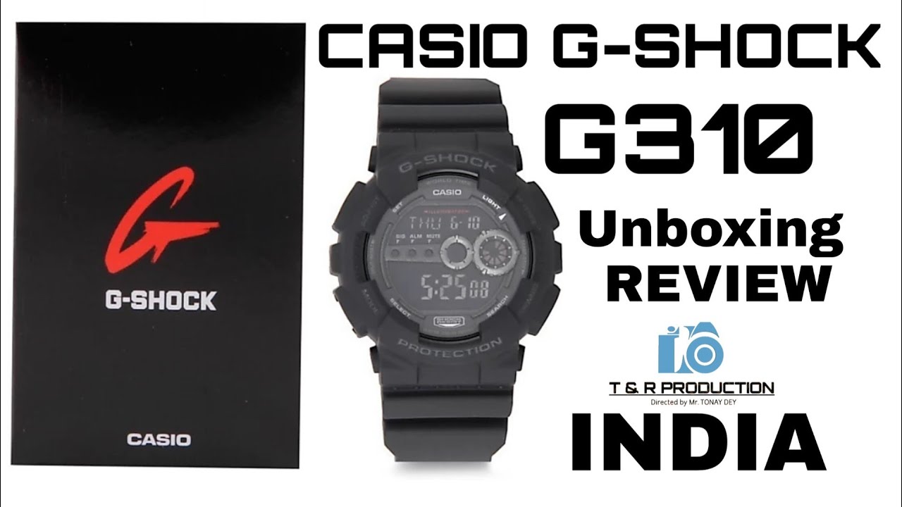 G-SHOCK G-310 ブラック CASIO G-SHOCK G310 WATCH UNBOXING and REVIEW - YouTube