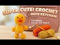 How to Crochet a Cute Duck Keychain | Step-by-Step Tutorial for Beginners