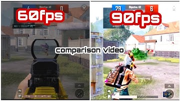 Comparison video Diffrence between 60fps and 90fps (Iqoo Neo 6)