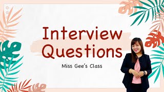 Teacher in the US | Interview Questions