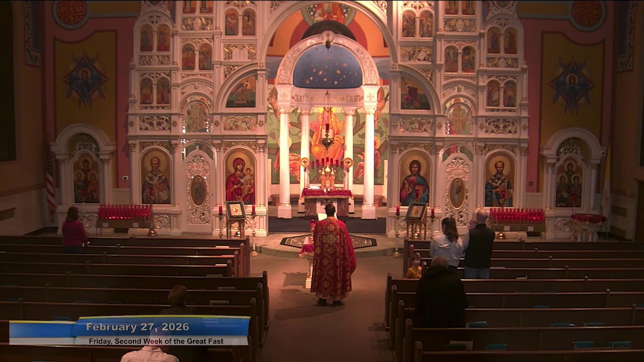 Friday, Second Week of the Great Fast at John Chrysostom 2026