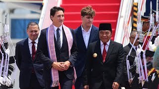 Kedatangan PM Kanada Justin Trudeau di Bandara Internasional Soekarno-Hatta, 5 September 2023