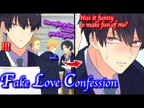BL Anime The Cutest Boy In School Confessed To A Nerd For A Punishment Game 