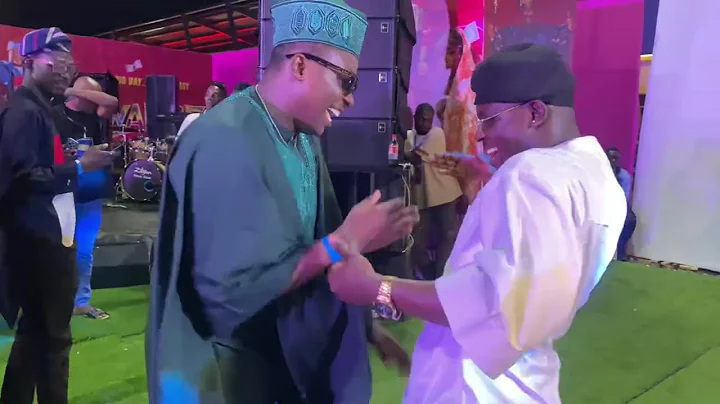 KAMO STATE AND WOLI AGBA AT OWAMBE THIEVES MOVIE PREMIERE