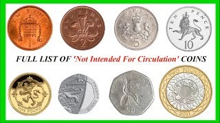 UK NIFC FULL  LIST || DECIMAL COINS || ROYAL MINT || 2018 VIDEO