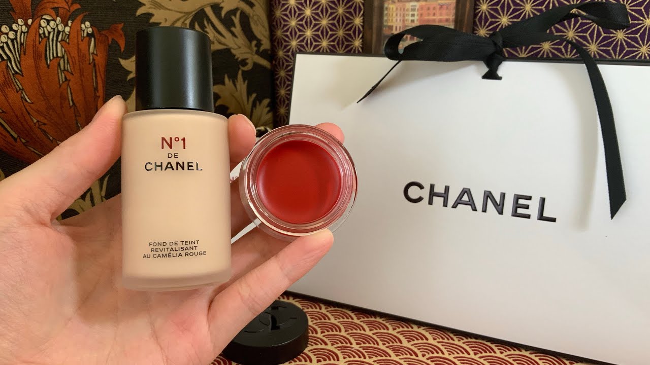 N°1 DE CHANEL| REVITALIZING FOUDNATION | LIP AND CHEEK BALM| RED 