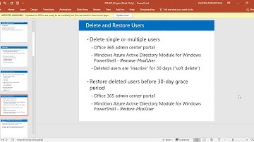Managing Users, Groups, and Licenses Part 2