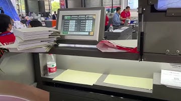 H300 Perfect Glue Binding Machine with Auto Cover Feeding And Book Collecting