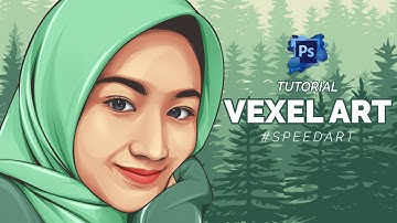 [SPEED ART] TUTORIAL VECTOR VEXEL ART - PHOTOSHOP CS6