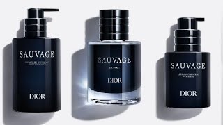 Dior Beauty Review | New releases Dior Sauvage Extrait, Aftershave Balm, shampoo and skincare