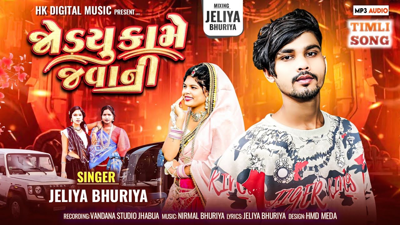 Jodyu Kame Jawani | New Gujarati Timli DJ Song 2025 | Jeliya Bhuriya