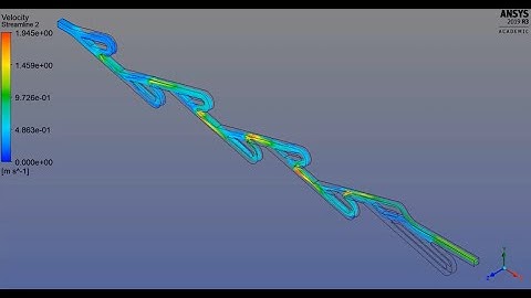 Ansys Fluent: Simulating a Tesla Valve