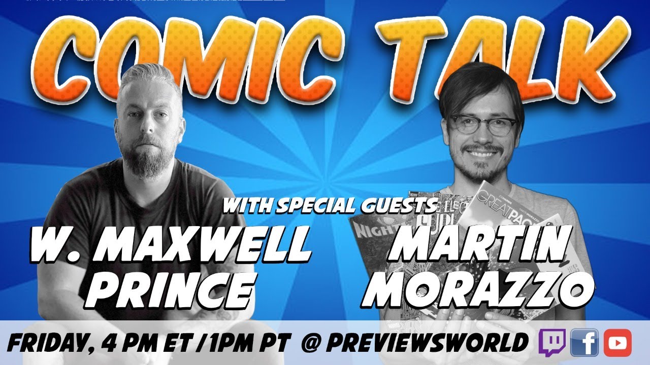 ICE CREAM MAN: A Comic Talk with W. Maxwell Prince and Martin Morazzo