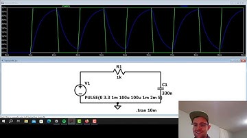LTSpice Tutorial: Transient Simulation with RC Circuit / RC Time Constant (EE 2212 UMD)