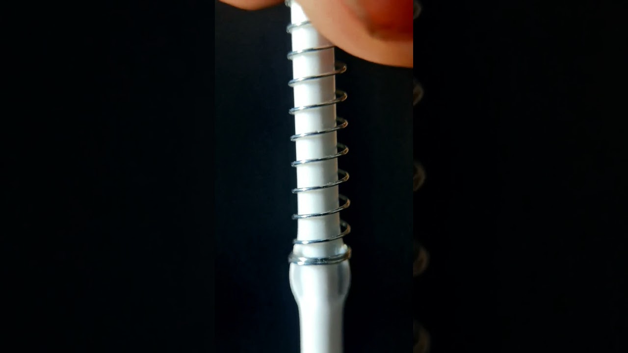 Spring Push & Release Macro: Relaxing Object ASMR Sounds 