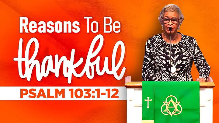 Reasons to Be Thankful-Thanksg...  Sermon from Rev...