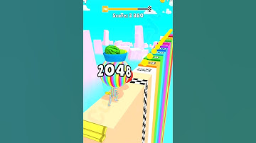 2048 Runner 3D Game Trailer- all levels iOS Android 2048 gameplay #cutiepie22yt #trending #shorts