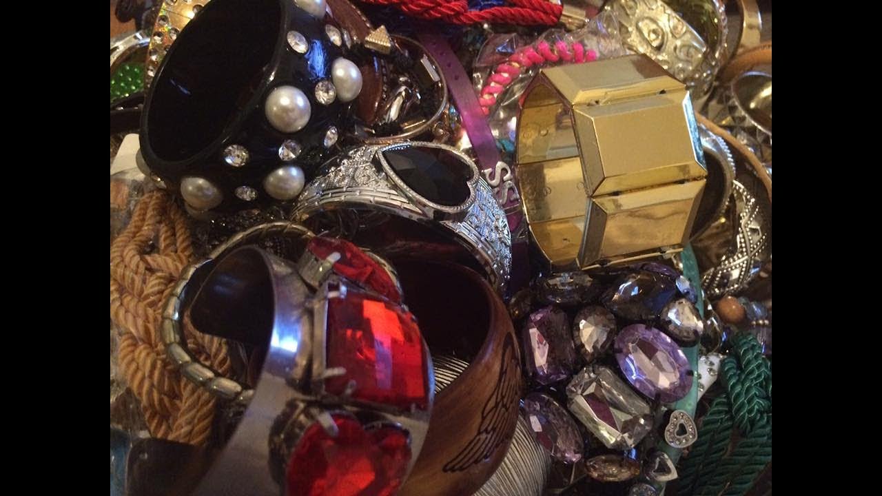 Jewelry collection bangles bracelets