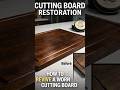 How we preserve and condition our cutting boards and butcher blocks