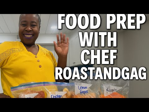 Meal Prep with Chef Roast & Gag | Portioning Costco Meats for the Freezer 🍗🐟🍖