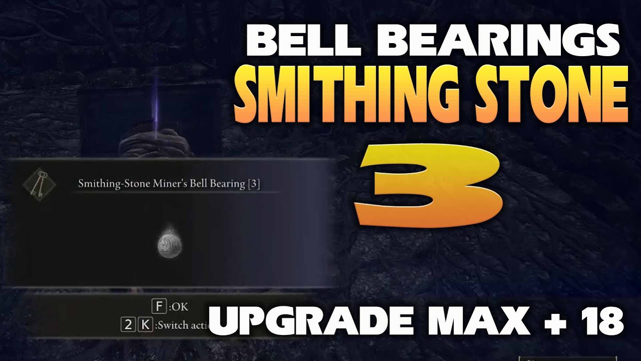 Smithing stone Miner’s Bell Bearing 3(for buy unlimit smithing stone 5